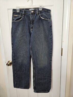 Wrangler Genuine Loose Fit  Original Fit Jeans  Men's Size  34x29 Dark Wash